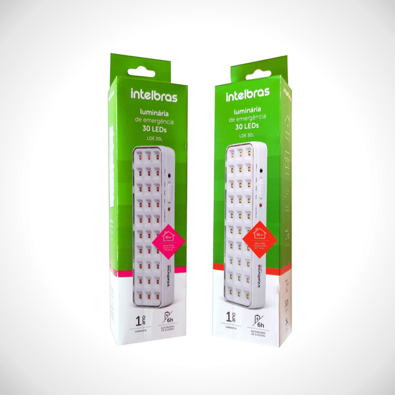 LUMINÁRIA DE EMERGÊNCIA 30 LEDS INTELBRAS LDE30 Equipamentos