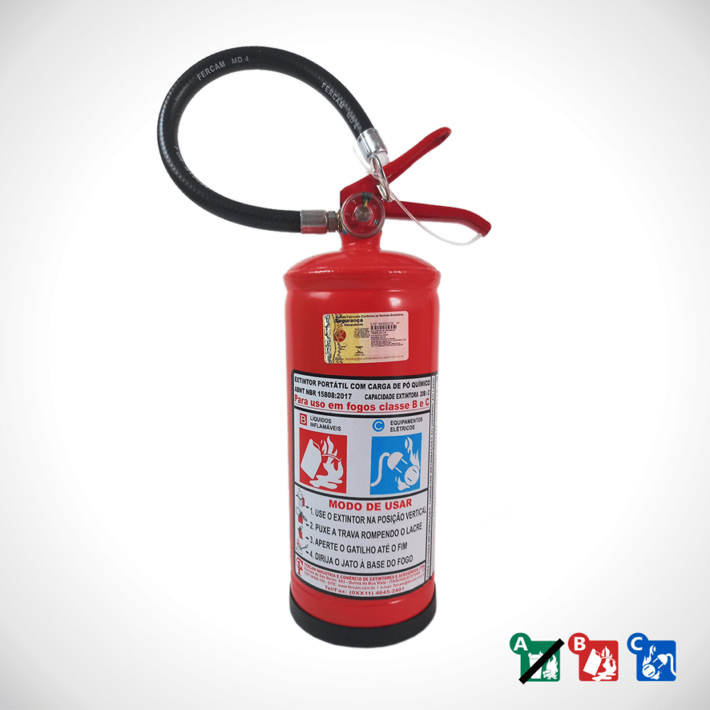 EXTINTOR PQS 4KG – Equipamentos Contra Incêndios